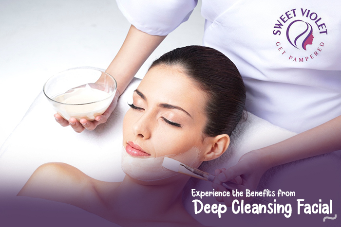 facial Deep home cleansing at
